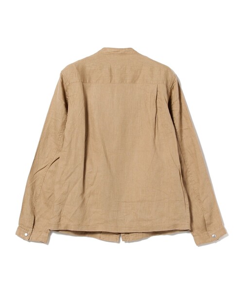 BEAMS（ビームス）の「BEAMS / リネン ライダース ジャケット（ライダースジャケット・メンズ・ブラック/ベージュ・M/XL/S/L）」の19枚目の写真