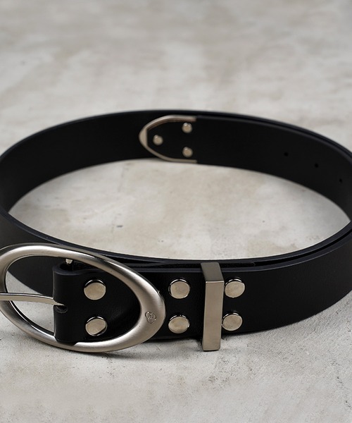 G.O.C(ジーオーシー)の「2WAYバックルレザーベルト(ベルト・メンズ・ブラック・FREE)」の9枚目の写真