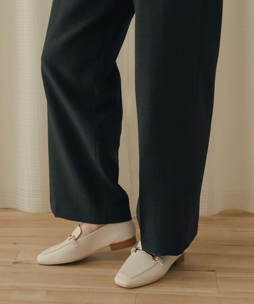 SENSE OF PLACE by URBAN RESEARCH（センスオブプレイスバイアーバンリサーチ）の「フェイクレザービットローファー（ローファー・レディース・ブラウン/アイボリー/ブラック・SMALL/X-LARGE/MEDIUM/LARGE）」の13枚目の写真