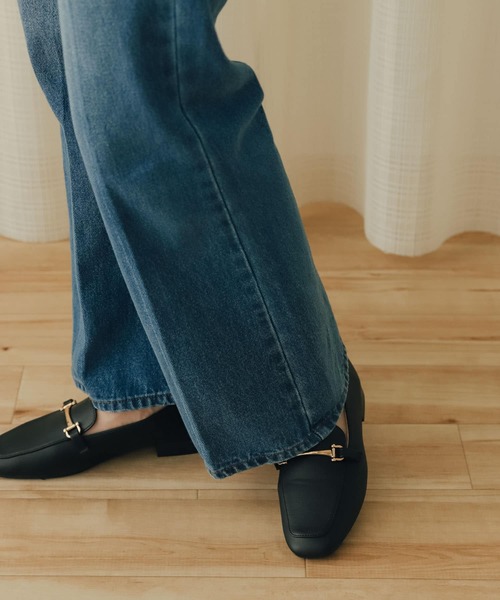 SENSE OF PLACE by URBAN RESEARCH（センスオブプレイスバイアーバンリサーチ）の「フェイクレザービットローファー（ローファー・レディース・ブラウン/アイボリー/ブラック・SMALL/X-LARGE/MEDIUM/LARGE）」の8枚目の写真