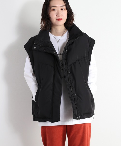 cepo（セポ）の「ハイネックエアコンダウン 2WAY <追加生産分＞（ダウンジャケット/コート・レディース・オフホワイト/ブラック・M/L）」の16枚目の写真