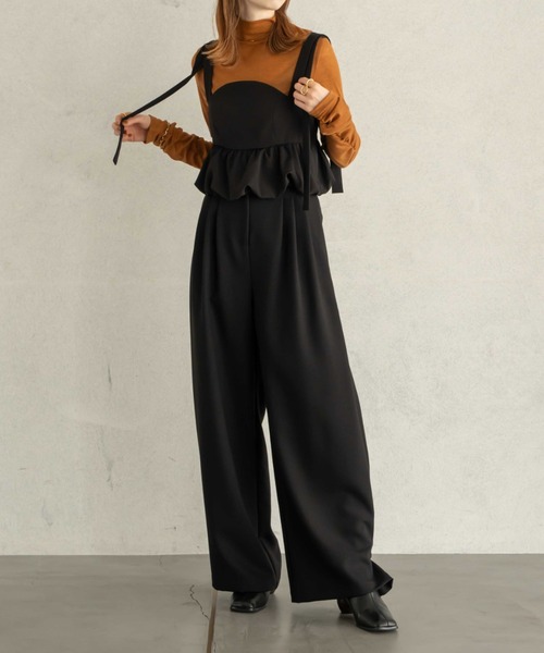 ヘムフック２WAYワイドパンツ（その他パンツ）｜hinari（ヒナリ）