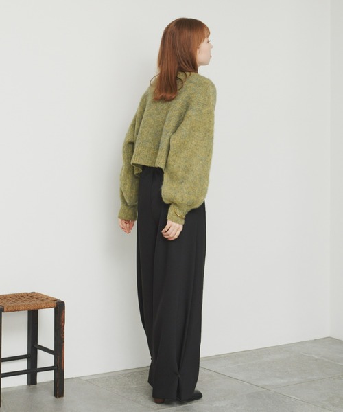 ヘムフック２WAYワイドパンツ（その他パンツ）｜hinari（ヒナリ）