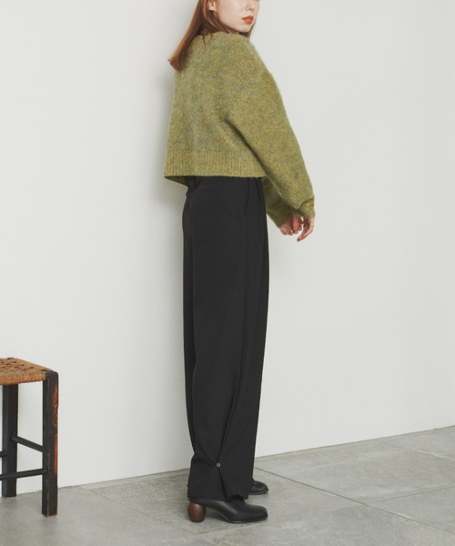 ヘムフック２WAYワイドパンツ（その他パンツ）｜hinari（ヒナリ）