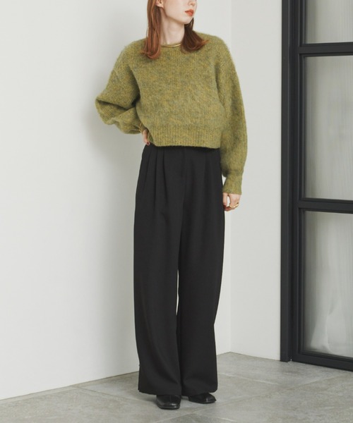ヘムフック２WAYワイドパンツ（その他パンツ）｜hinari（ヒナリ）