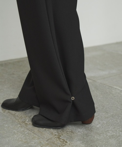 ヘムフック２WAYワイドパンツ（その他パンツ）｜hinari（ヒナリ）