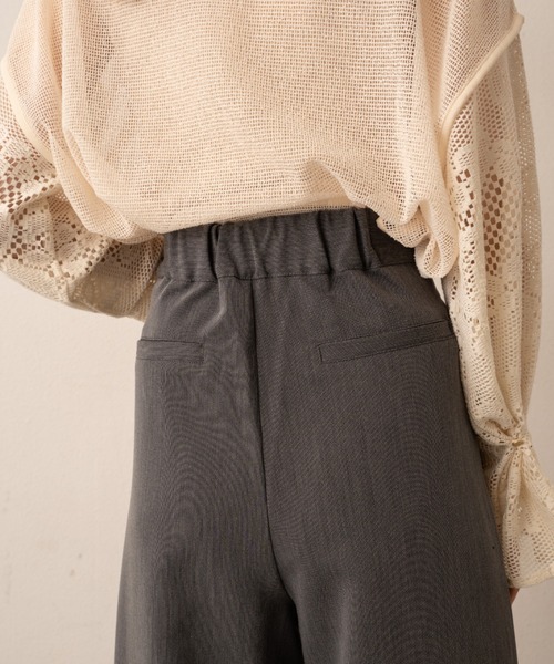 ヘムフック２WAYワイドパンツ（その他パンツ）｜hinari（ヒナリ）