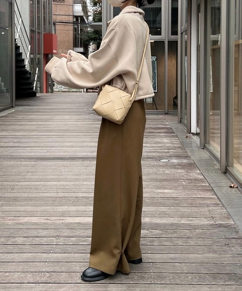 ヘムフック２WAYワイドパンツ（その他パンツ）｜hinari（ヒナリ）