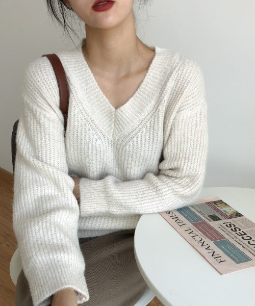 のんちゃん【新品未使用 アルチビオ】新作ロゴ畦セーター36とベスト のんちゃん様専用【新品未使用 アルチビオ】新作ロゴ畦セーター36と