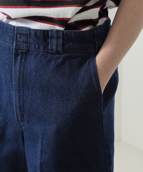 Dickies(ディッキーズ)の「Dickies/ディッキーズ 13インチポケットデニム ワークショーツ(デニムパンツ・メンズ・インディゴブルー/ネイビー/ライトブルー・28/30/32/34/36)」の9枚目の写真