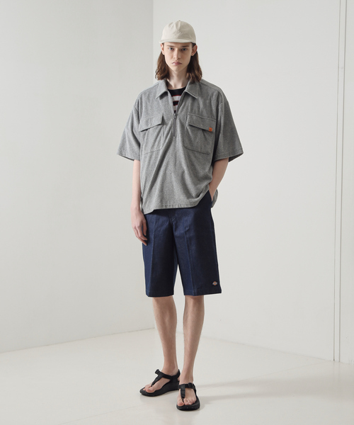 Dickies(ディッキーズ)の「Dickies/ディッキーズ 13インチポケットデニム ワークショーツ(デニムパンツ・メンズ・インディゴブルー/ネイビー/ライトブルー・28/30/32/34/36)」の13枚目の写真