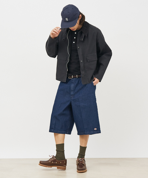 Dickies(ディッキーズ)の「Dickies/ディッキーズ 13インチポケットデニム ワークショーツ(デニムパンツ・メンズ・インディゴブルー/ネイビー/ライトブルー・28/30/32/34/36)」の15枚目の写真