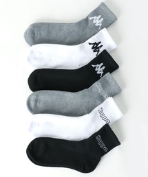 MARUKAWA（マルカワ）の「Kappa/カッパ 別注 6足セット アソートソックス 靴下 6P SET SOCKS （25～27cm）（ソックス/靴下・メンズ）」