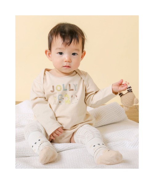 SLAP SLIP BABY（スラップスリップベビー）の「SLAPSLIPBABY/【日本製】チェリーアニマルクマフェイスレッグウォーマーベビー（レッグウォーマー・キッズ・ブルー/ホワイト/ピンク/オフホワイト・ONESIZE）」の11枚目の写真