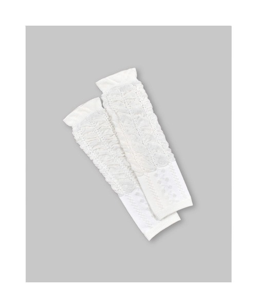 SLAP SLIP BABY（スラップスリップベビー）の「SLAPSLIPBABY/【日本製】チェリーアニマルクマフェイスレッグウォーマーベビー（レッグウォーマー・キッズ・ブルー/ホワイト/ピンク/オフホワイト・ONESIZE）」の20枚目の写真