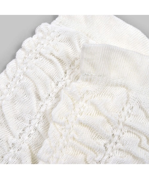 SLAP SLIP BABY（スラップスリップベビー）の「SLAPSLIPBABY/【日本製】チェリーアニマルクマフェイスレッグウォーマーベビー（レッグウォーマー・キッズ・ブルー/ホワイト/ピンク/オフホワイト・ONESIZE）」の18枚目の写真