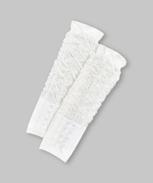 SLAP SLIP BABY（スラップスリップベビー）の「SLAPSLIPBABY/【日本製】チェリーアニマルクマフェイスレッグウォーマーベビー（レッグウォーマー・キッズ・ブルー/ホワイト/ピンク/オフホワイト・ONESIZE）」の14枚目の写真