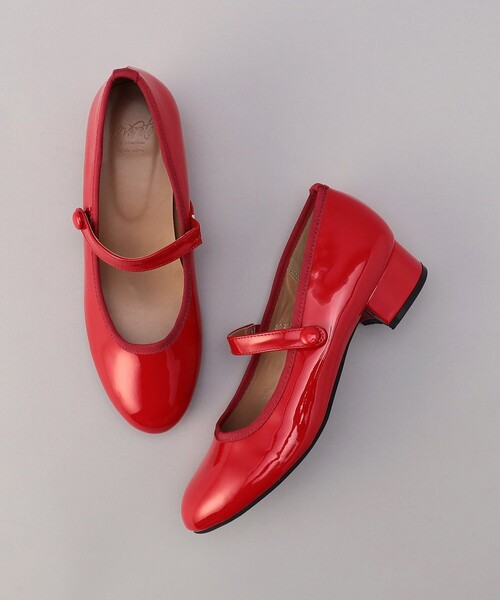 FREAK'S STORE(フリークスストア)の「ROVERETO/ロベレート ローヒールストラップシューズ(パンプス・レディース・ブラック/レッド・36/37/38)」の9枚目の写真