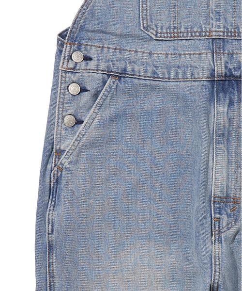 Levi's(リーバイス)の「Levi's/リーバイス オーバーオール ライトインディゴ STONEWASH(サロペット/オーバーオール・メンズ・ライトインディゴブルー・L/M/S/XL)」の11枚目の写真