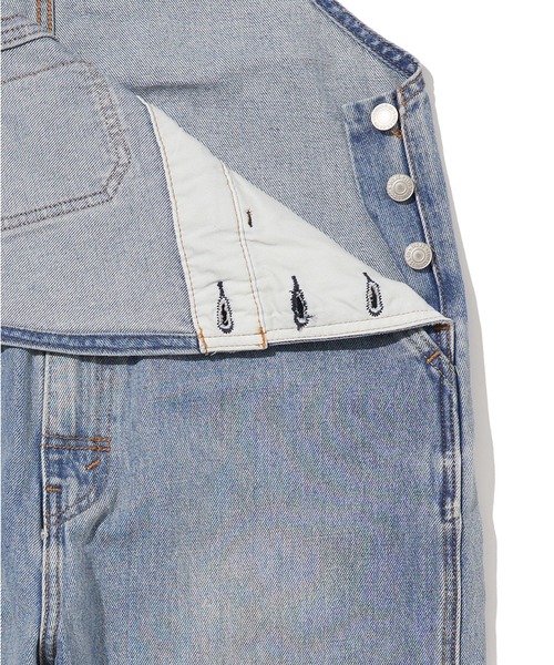 Levi's(リーバイス)の「Levi's/リーバイス オーバーオール ライトインディゴ STONEWASH(サロペット/オーバーオール・メンズ・ライトインディゴブルー・L/M/S/XL)」の12枚目の写真
