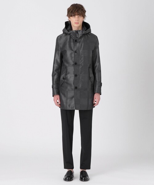 BLACK LABEL CRESTBRIDGE(ブラックレーベル・クレストブリッジ)の「シャドークレストブリッジチェックシティーパーカー(ブルゾン・メンズ・ベージュ系その他/ネイビー/グレー・L/M/XL)」の22枚目の写真