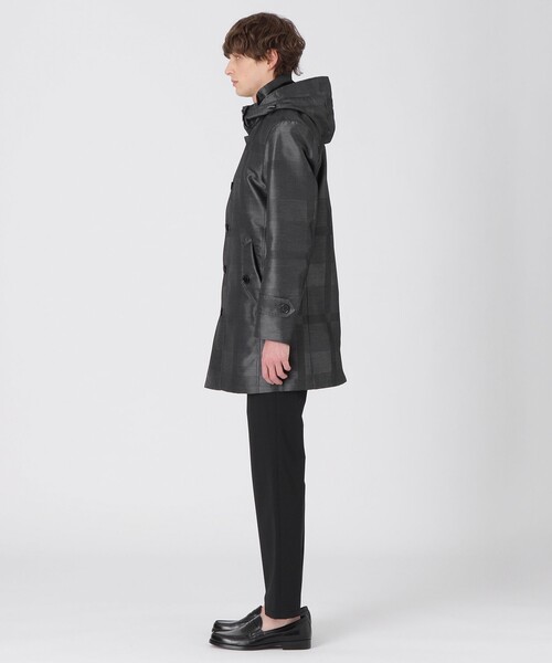 BLACK LABEL CRESTBRIDGE(ブラックレーベル・クレストブリッジ)の「シャドークレストブリッジチェックシティーパーカー(ブルゾン・メンズ・ベージュ系その他/ネイビー/グレー・L/M/XL)」の12枚目の写真