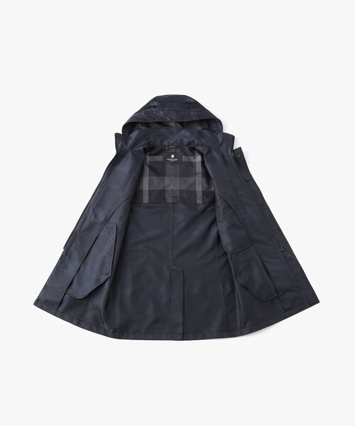 BLACK LABEL CRESTBRIDGE(ブラックレーベル・クレストブリッジ)の「シャドークレストブリッジチェックシティーパーカー(ブルゾン・メンズ・ベージュ系その他/ネイビー/グレー・L/M/XL)」の5枚目の写真