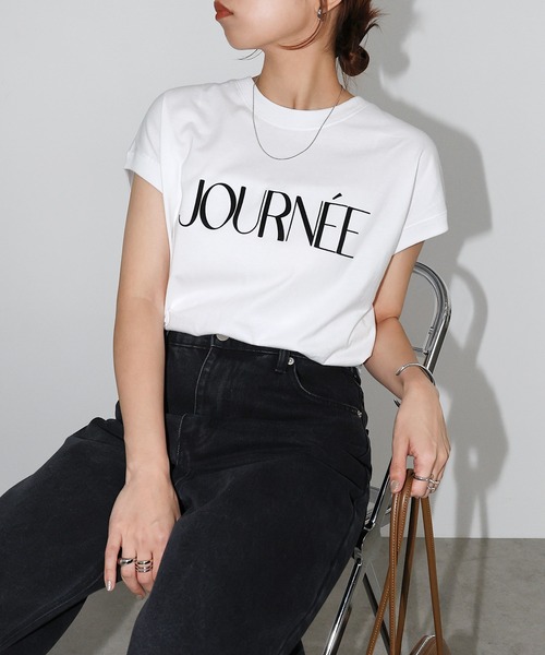 クロスアンドクロス プリントTシャツ （F） フレンチスリーブ 妄想カフェ 2025年最新】妄想カフェTシャツの人気アイテム - メルカリ