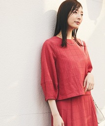 Andemiu（アンデミュウ）の「【セットアップ対応】コウシレースブラウス187601（シャツ/ブラウス）」