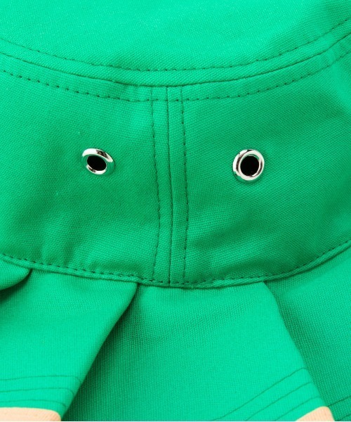 Casselini（キャセリーニ）の「Casselini(キャセリーニ)kidsプリーツハット（ハット・キッズ・グリーン/ブラック・FREE）」の8枚目の写真