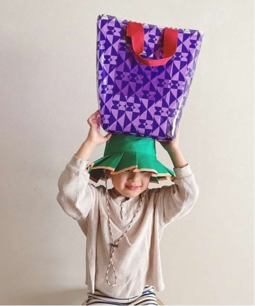 Casselini（キャセリーニ）の「Casselini(キャセリーニ)kidsプリーツハット（ハット・キッズ・グリーン/ブラック・FREE）」の17枚目の写真