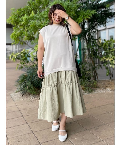 Lee(リー)の「【Lee】LEEロゴ2way丸底バッグ(ショルダーバッグ・レディース・ブラック/キナリ・ONE SIZE)」の16枚目の写真