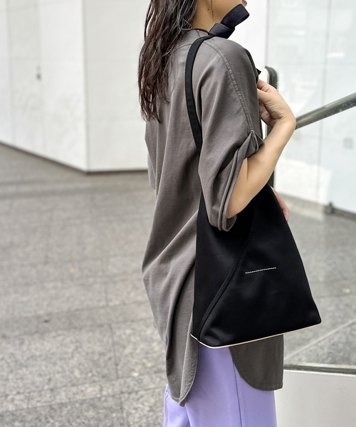 ALORE（アローレ）の「【ALORE/アローレ】ルーズTシャツ（Tシャツ/カットソー・レディース・チャコールグレー/ホワイト・FREE）」の3枚目の写真