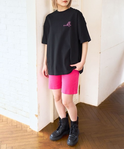 PBLIM（ページボーイリム）の「PAGEBOYLIM/サイクルパンツ/WEB限定カラー（その他パンツ・レディース・ブラック/ピンク/オレンジ/ゼブラ・FREE）」の6枚目の写真