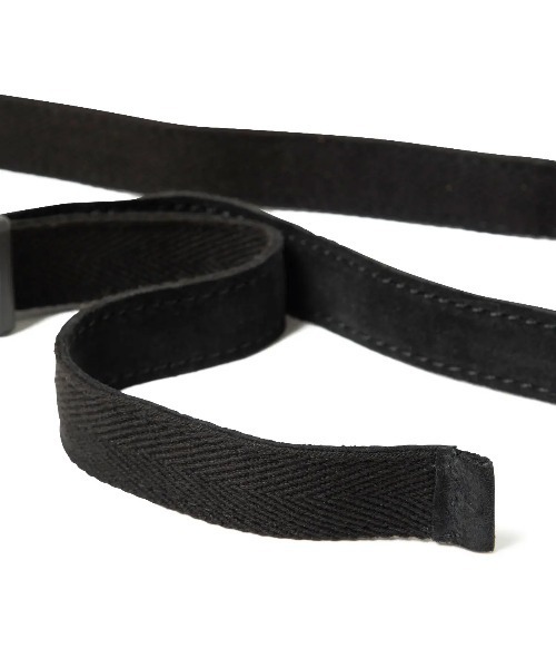 hobo（ホーボー）の「【hobo / ホーボー】LONG BELT FIDLOCKR BUCKLE COW SUEDE（ベルト・メンズ・グレー/ブラック・FREE）」の8枚目の写真