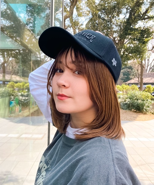 THRASHER(スラッシャー)の「SANSKRIT Style SnapBack CAP/スラッシャー帽子(キャップ・メンズ・ブラック×ホワイト/ブラック×グレー・FREE)」の11枚目の写真