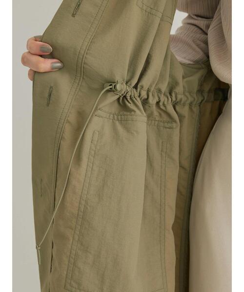 Green　Parks（グリーンパークス）の「ミリタリーベスト（ベスト・レディース・ホワイト系その他2/カーキ・FREE）」の8枚目の写真