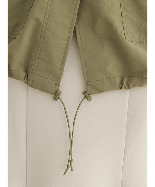 Green　Parks（グリーンパークス）の「ミリタリーベスト（ベスト・レディース・ホワイト系その他2/カーキ・FREE）」の14枚目の写真