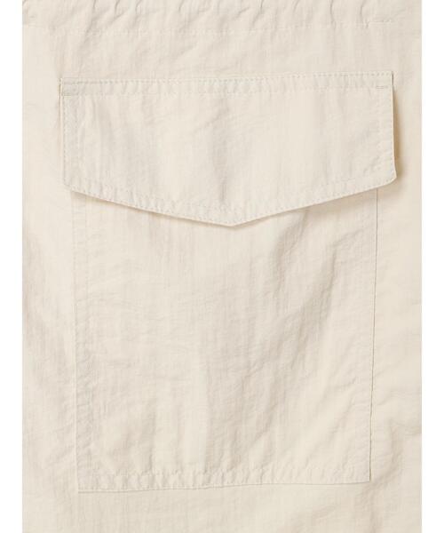 Green　Parks（グリーンパークス）の「ミリタリーベスト（ベスト・レディース・ホワイト系その他2/カーキ・FREE）」の5枚目の写真