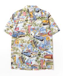 【W】【it】【ut20】【PACIFIC LEGEND】MADE IN USA Hawaiian SHIRTS