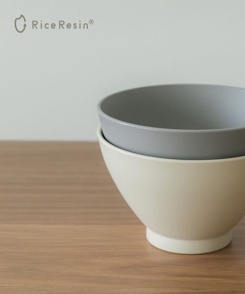 URBAN RESEARCH DOORS(アーバンリサーチドアーズ)の「DOORS LIVING PRODUCTS tsugi ライスボウル(キッチンツール・レディース・ベージュ/グレー・-)」の3枚目の写真