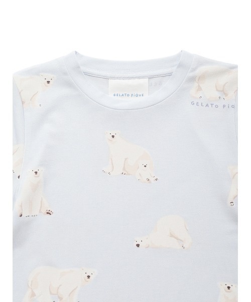 gelato pique（ジェラートピケ）の「【COOL】【KIDS】シロクマ柄