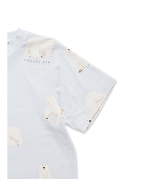 gelato pique（ジェラートピケ）の「【COOL】【KIDS】シロクマ柄