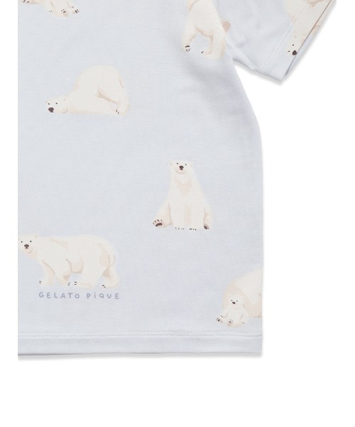 gelato pique（ジェラートピケ）の「【COOL】【KIDS】シロクマ柄