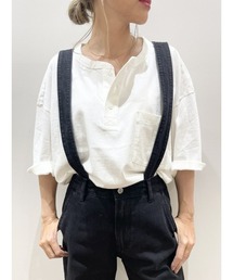 GAP | ヘンリーネックポケットTシャツ(ユニセックス)(Tシャツ/カットソー)