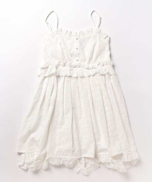 PAIN（ペイン）の「フリルキャミドレス（ワンピース・レディース・ホワイト/チェック・FREE）」の20枚目の写真