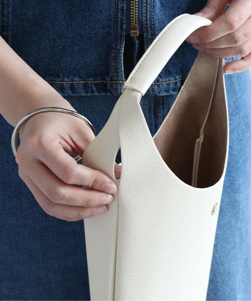 cepo(セポ)の「ワンハンドルミニトート(ハンドバッグ・レディース・ブラック/アイボリー・FREE)」の7枚目の写真