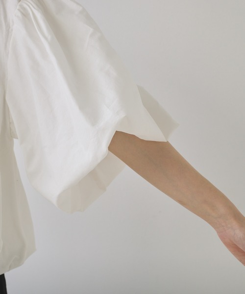 PUAL CE CIN（ピュアルセシン）の「バルーンプルオーバー（Tシャツ/カットソー・レディース・ベージュ/イエロー/サックスブルー/オフホワイト・FREE）」の13枚目の写真