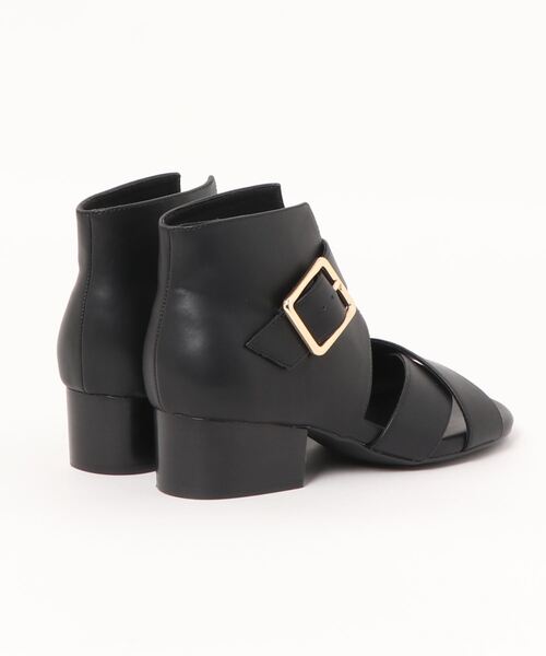 RIM.ARK(リムアーク)の「Cross faux leather shoes(サンダル・レディース・ダークブルー/ブラック・37/39/36/38)」の20枚目の写真