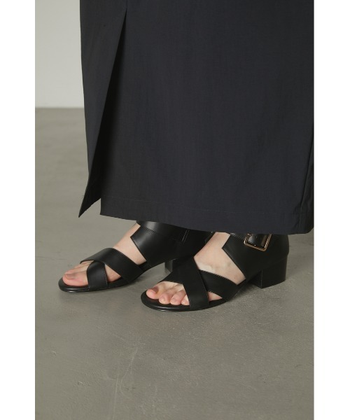 セール】Cross faux leather shoes（サンダル）｜RIM.ARK